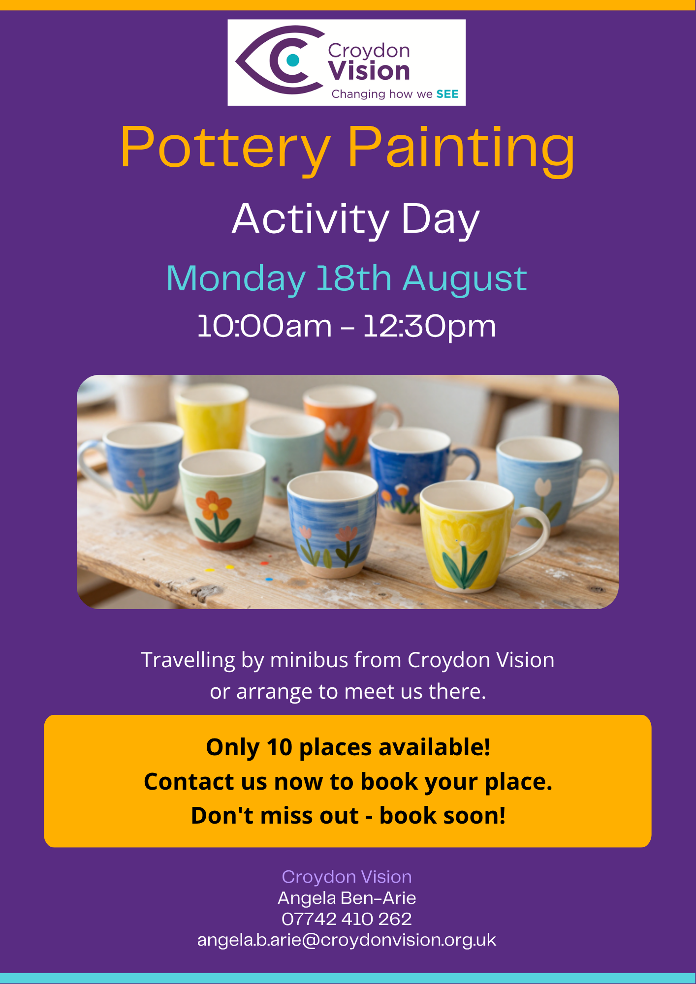 Pottery Painting Flyer